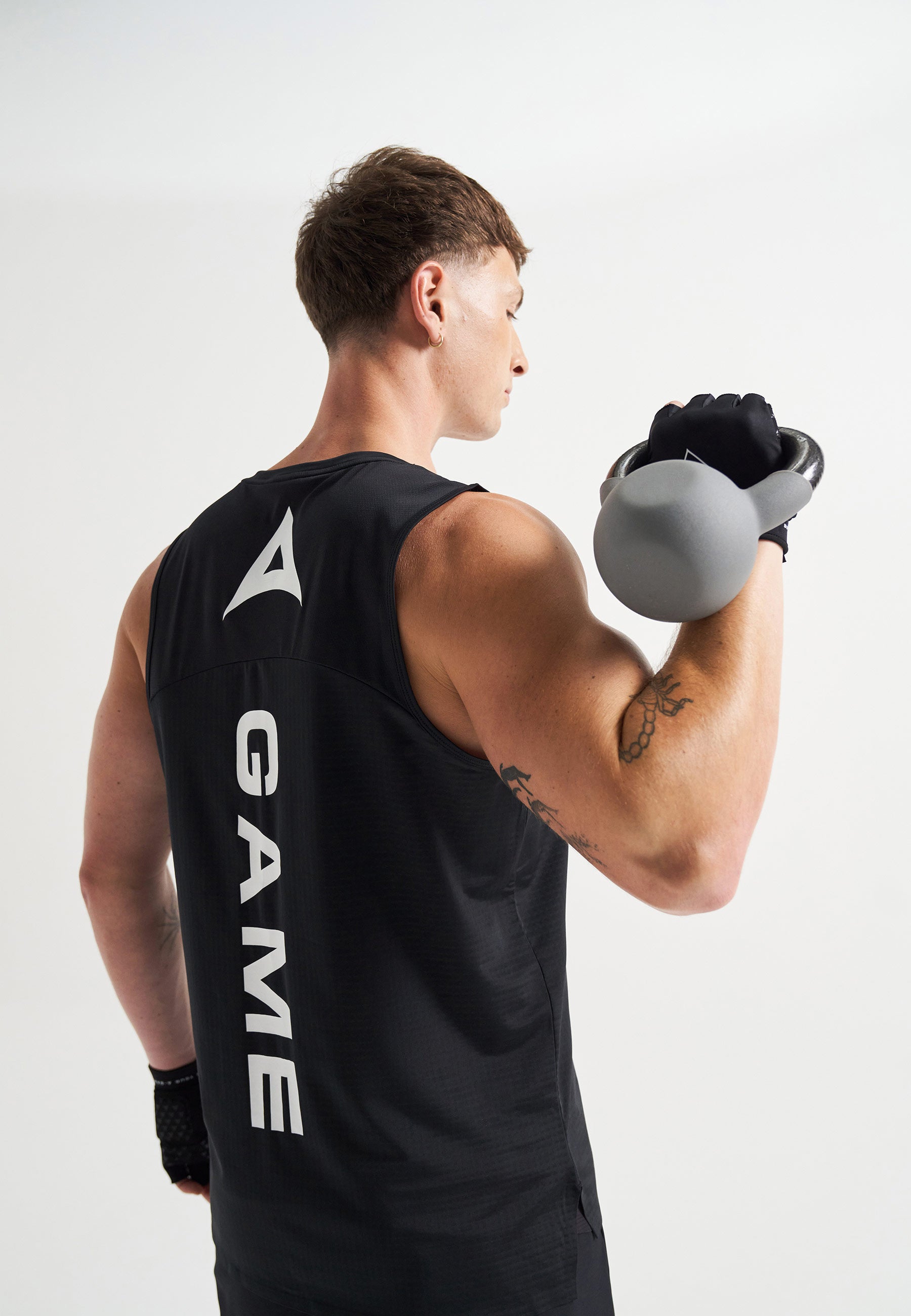 DÉBARDEUR D'ENTRAÎNEMENT A-GAME POUR HOMMES - NOIR