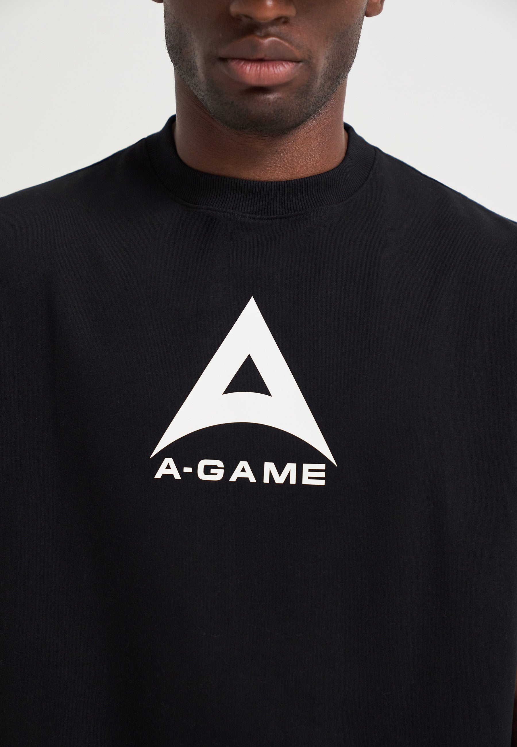 SWEAT-SHIRT SANS MANCHES GRAPHIQUE POUR HOMMES BRING YOUR A-GAME - NOIR