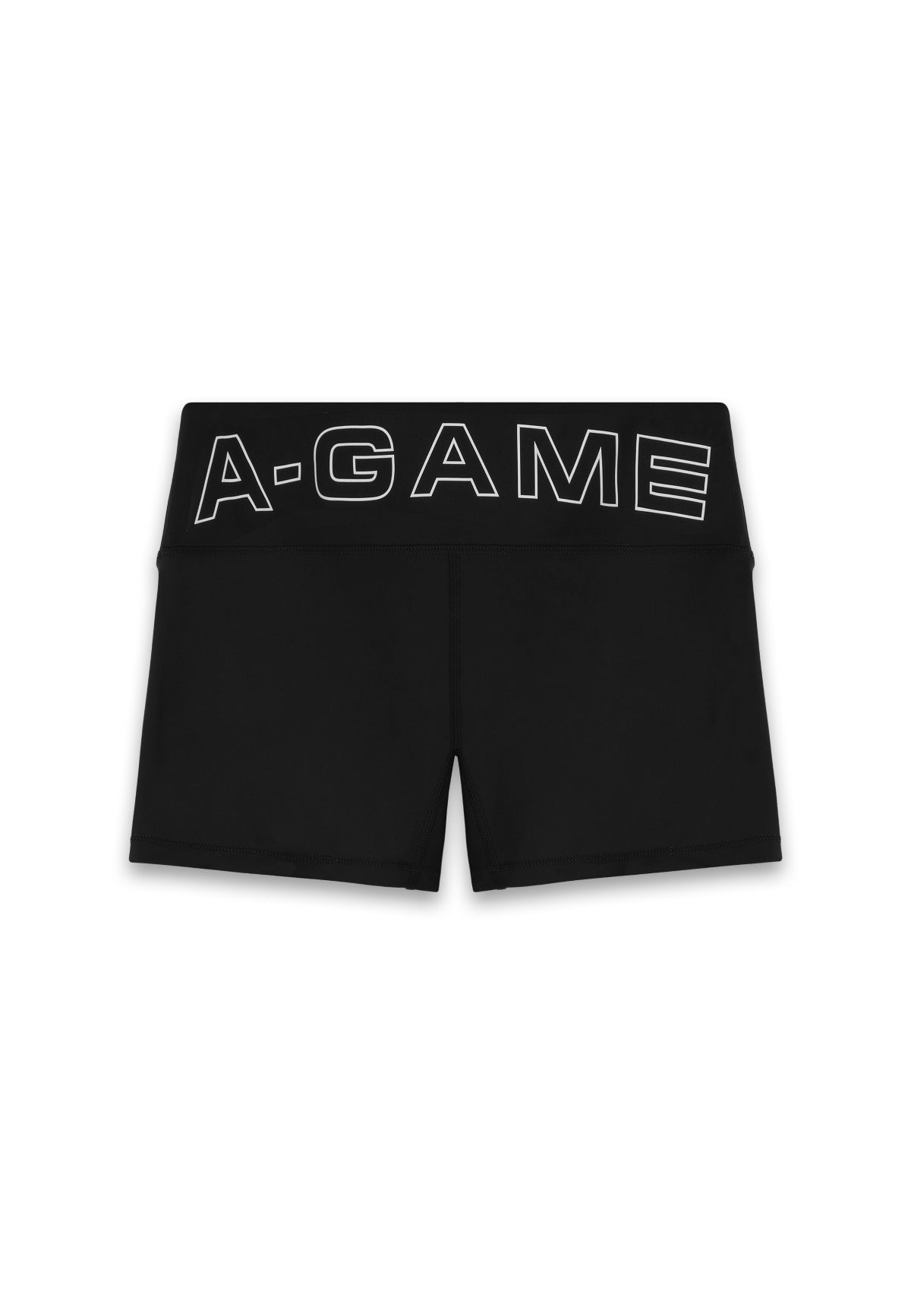 Mini pantaloncini da allenamento con logo A-Game da donna - neri