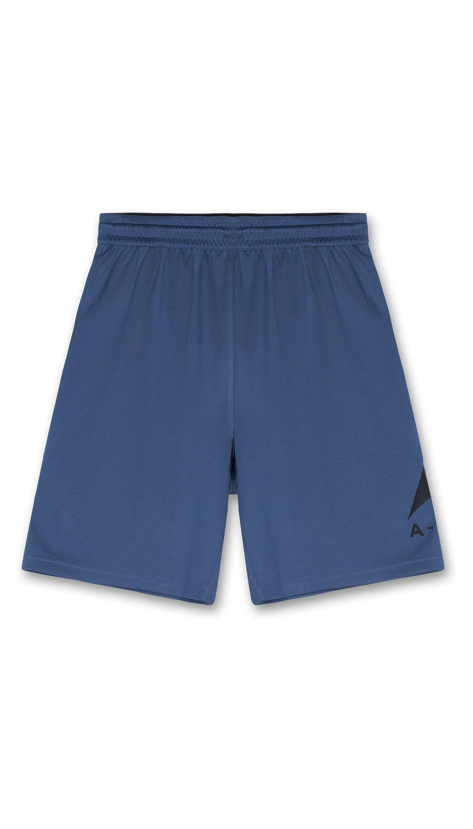 Pantaloncini da basket da uomo con logo A-Game - Blu oceano