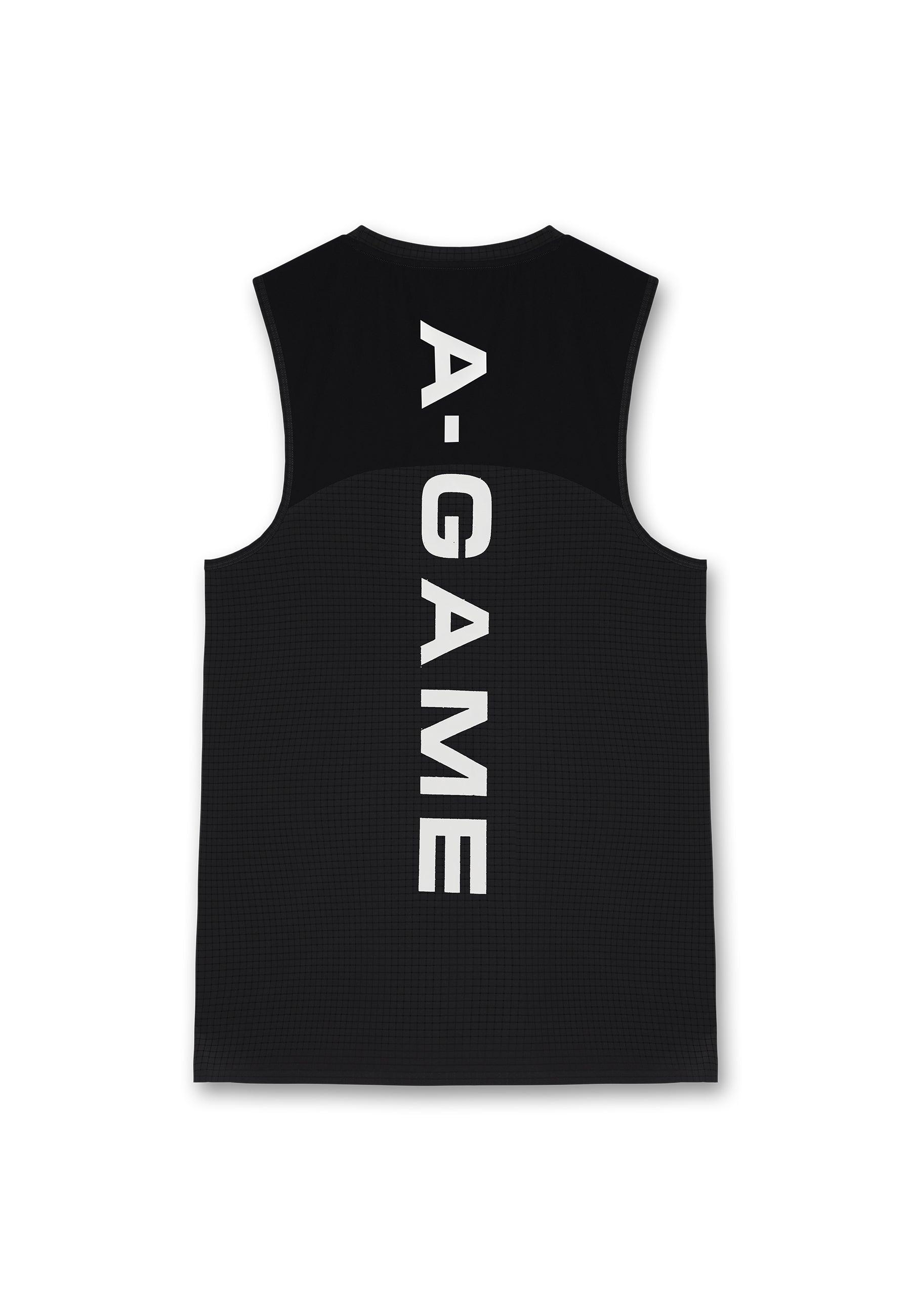 Gilet da allenamento in rete A-Game da uomo - Nero