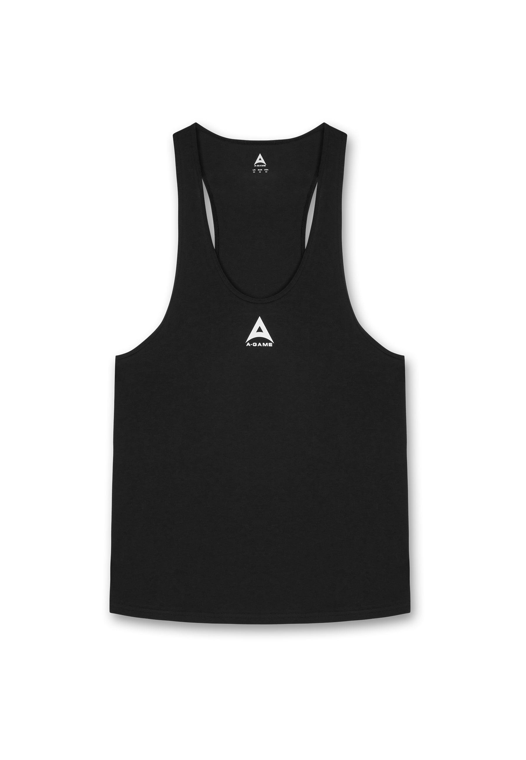 GILET D'ENTRAÎNEMENT STRINGER A-GAME POUR HOMMES - NOIR