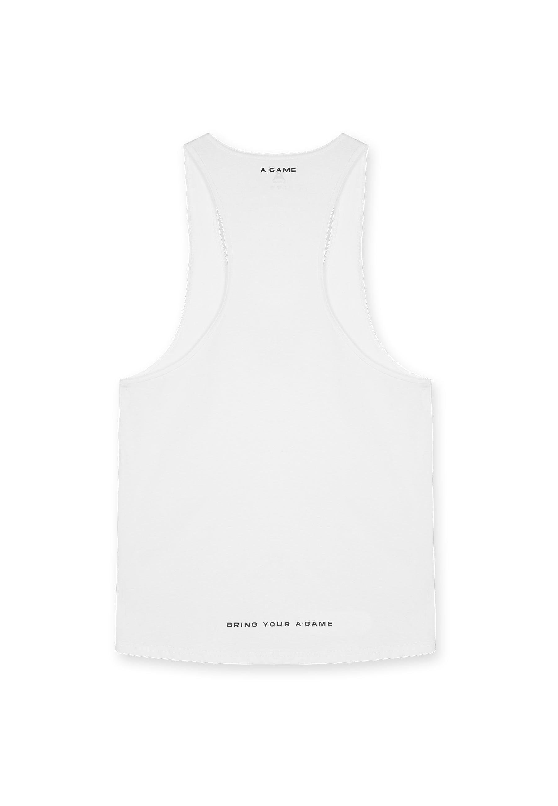 Gilet stringer da allenamento A-Game da uomo - bianco