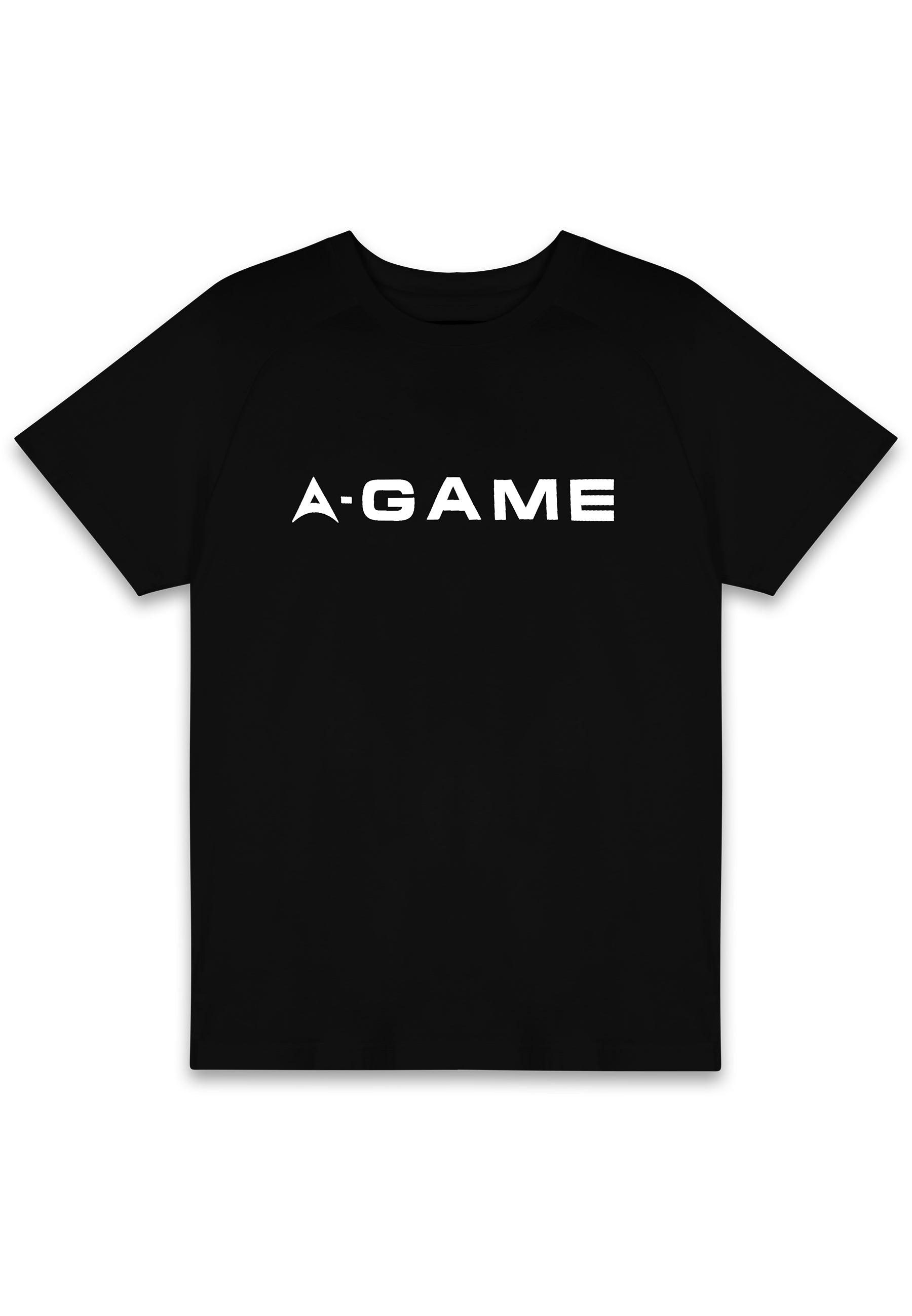 T-SHIRT AVEC LOGO GRAPHIQUE POUR HOMMES APPORTEZ VOTRE A-GAME - NOIR