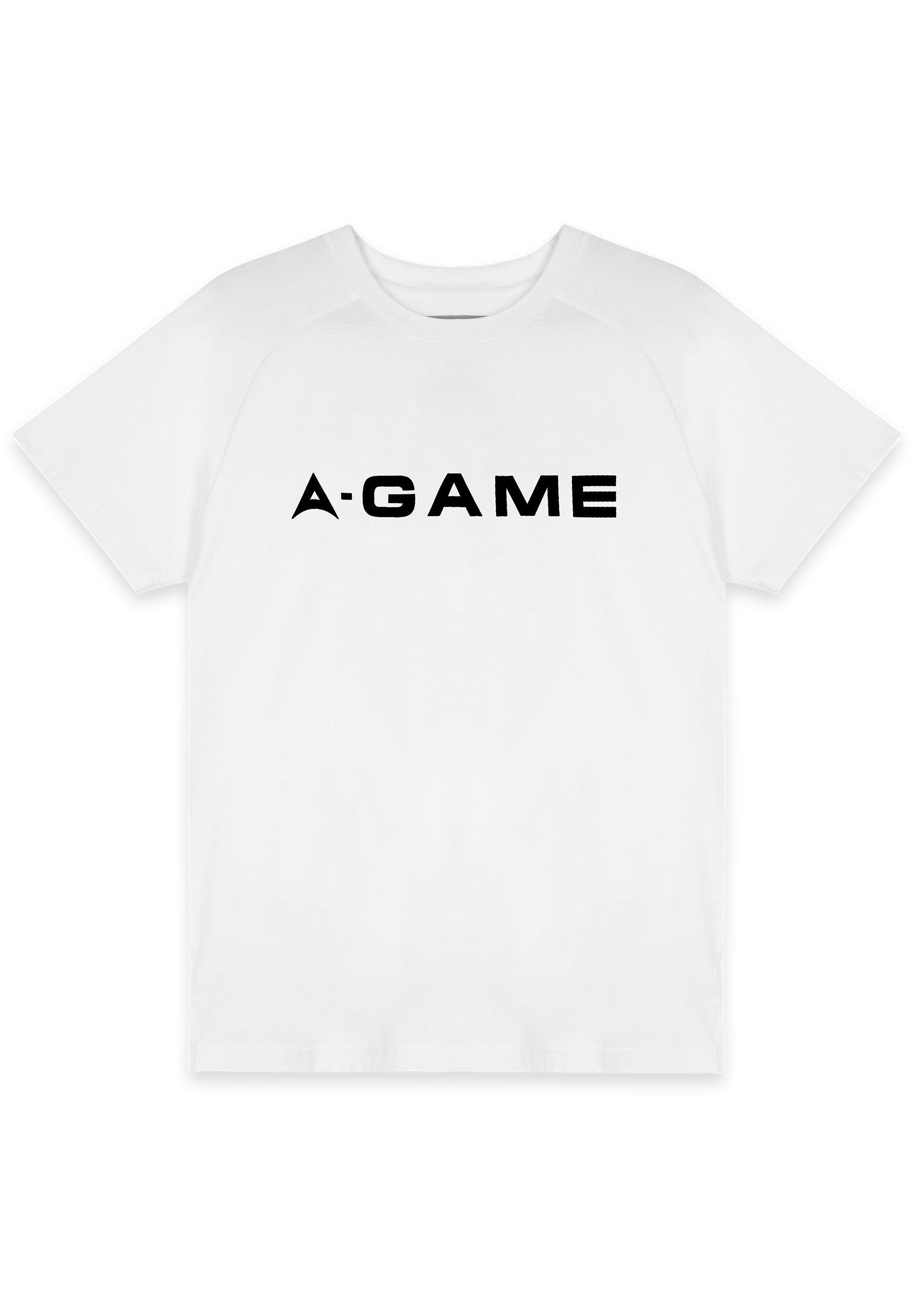 T-shirt da uomo con logo grafico Bring Your A-Game - bianca