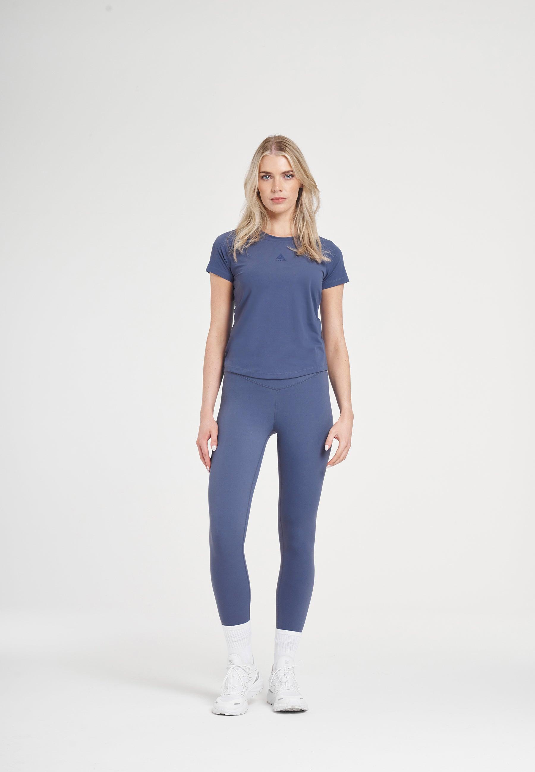Maglia da allenamento a maniche corte A-Game da donna - Blu