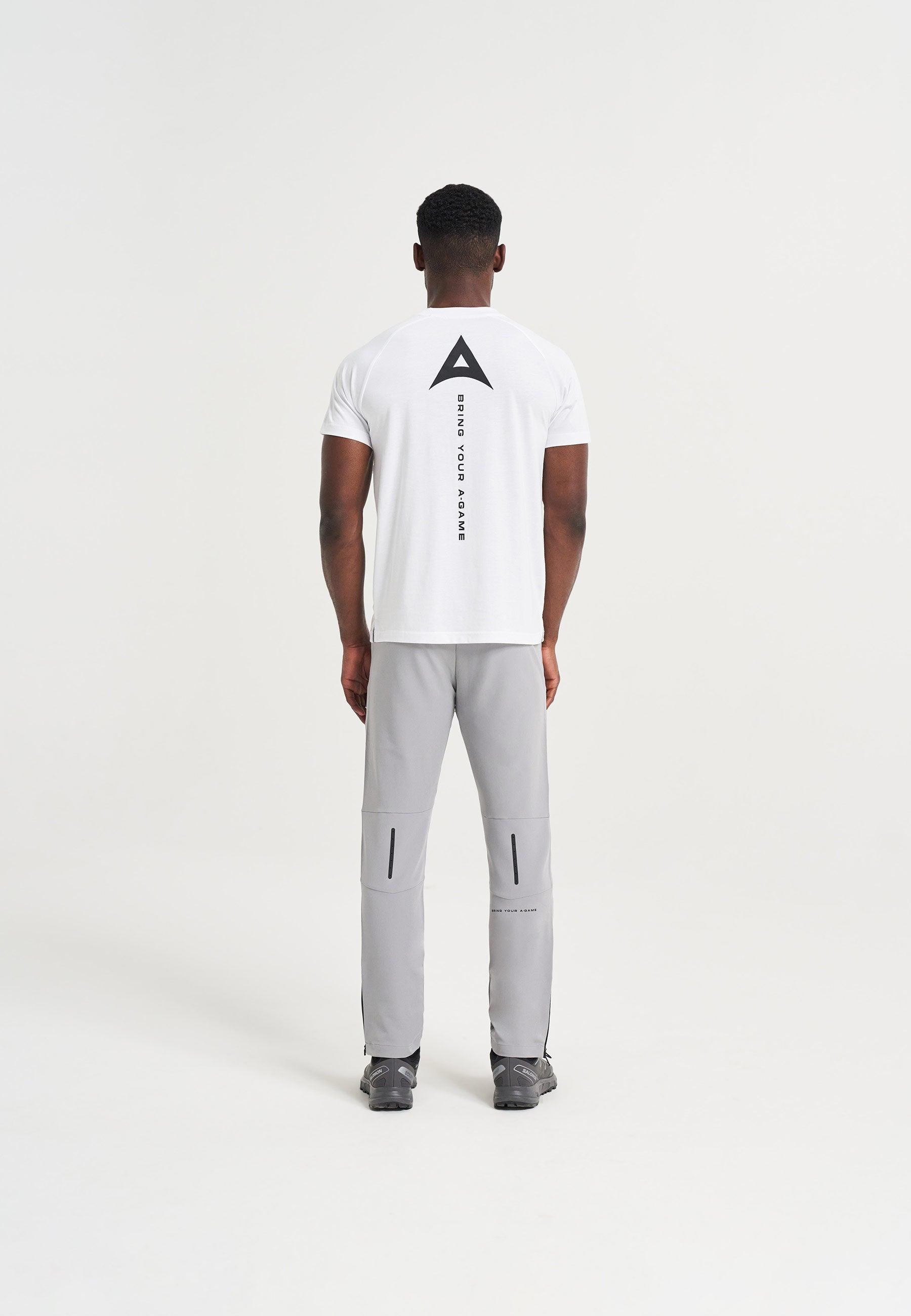 T-shirt da uomo con logo grafico Bring Your A-Game - bianca