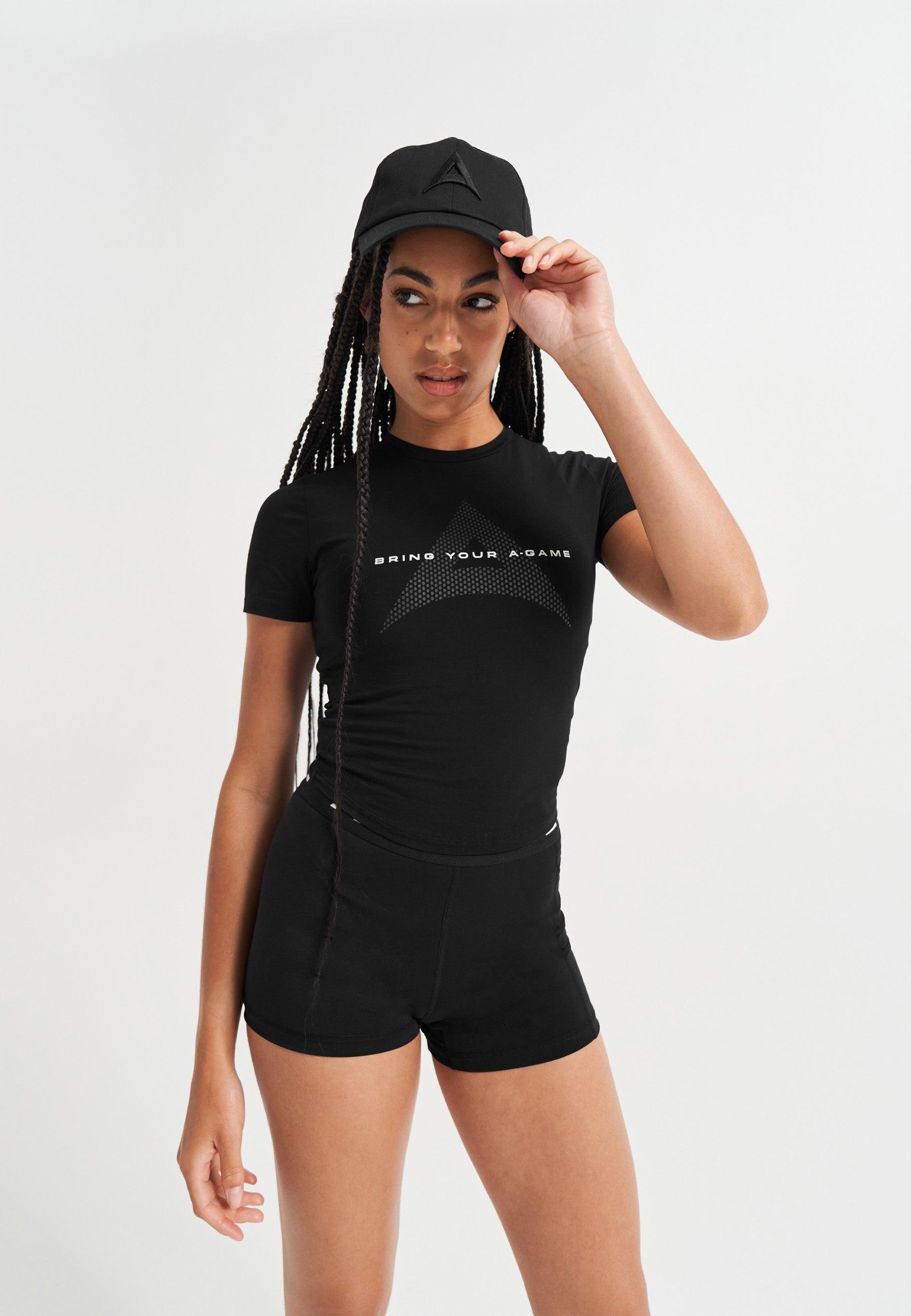 UNISEX A-GAME ICON LOGO CAP - BLACK (100% off)
