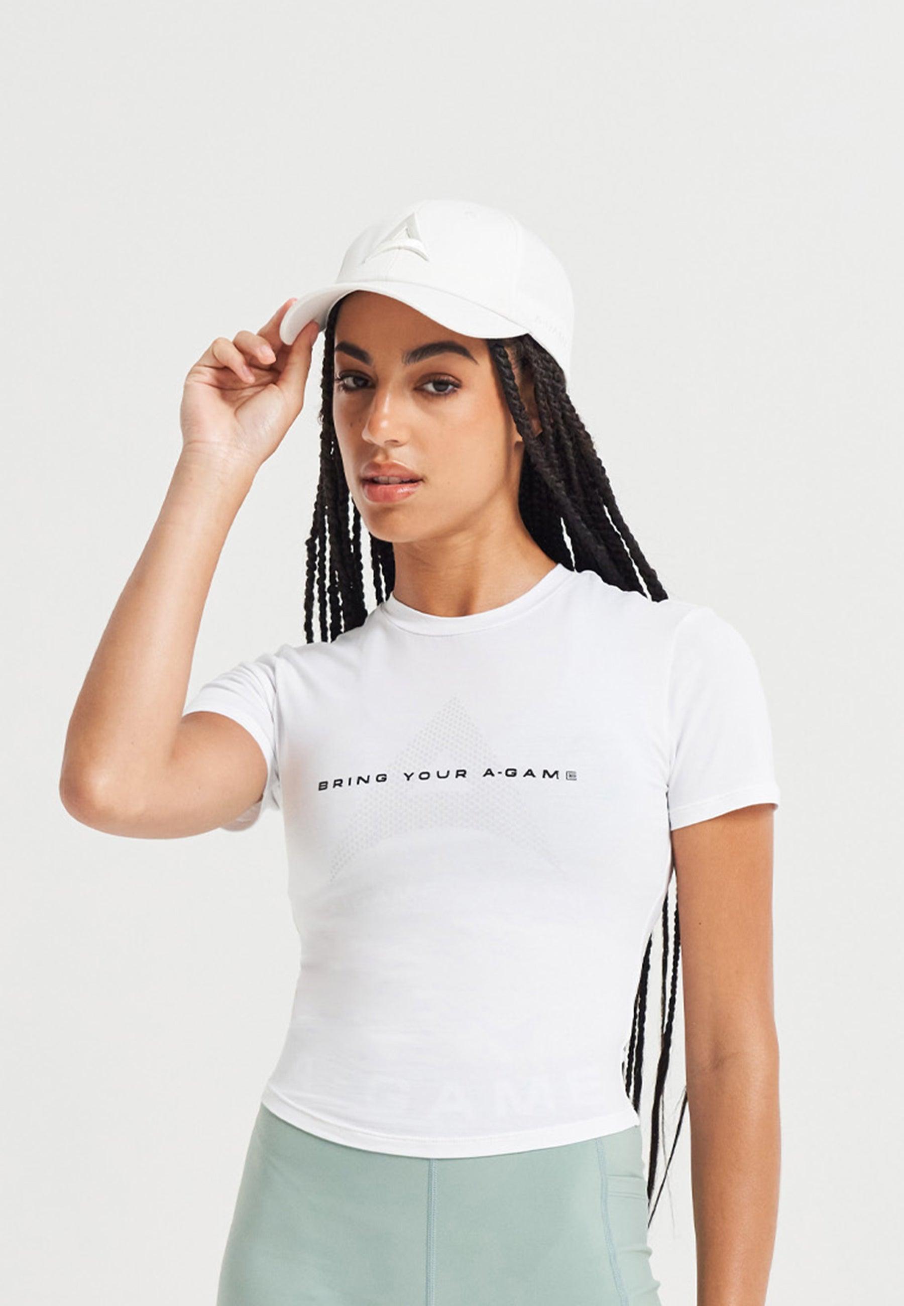 UNISEX A-GAME ICON LOGO CAP - WHITE (100% off)
