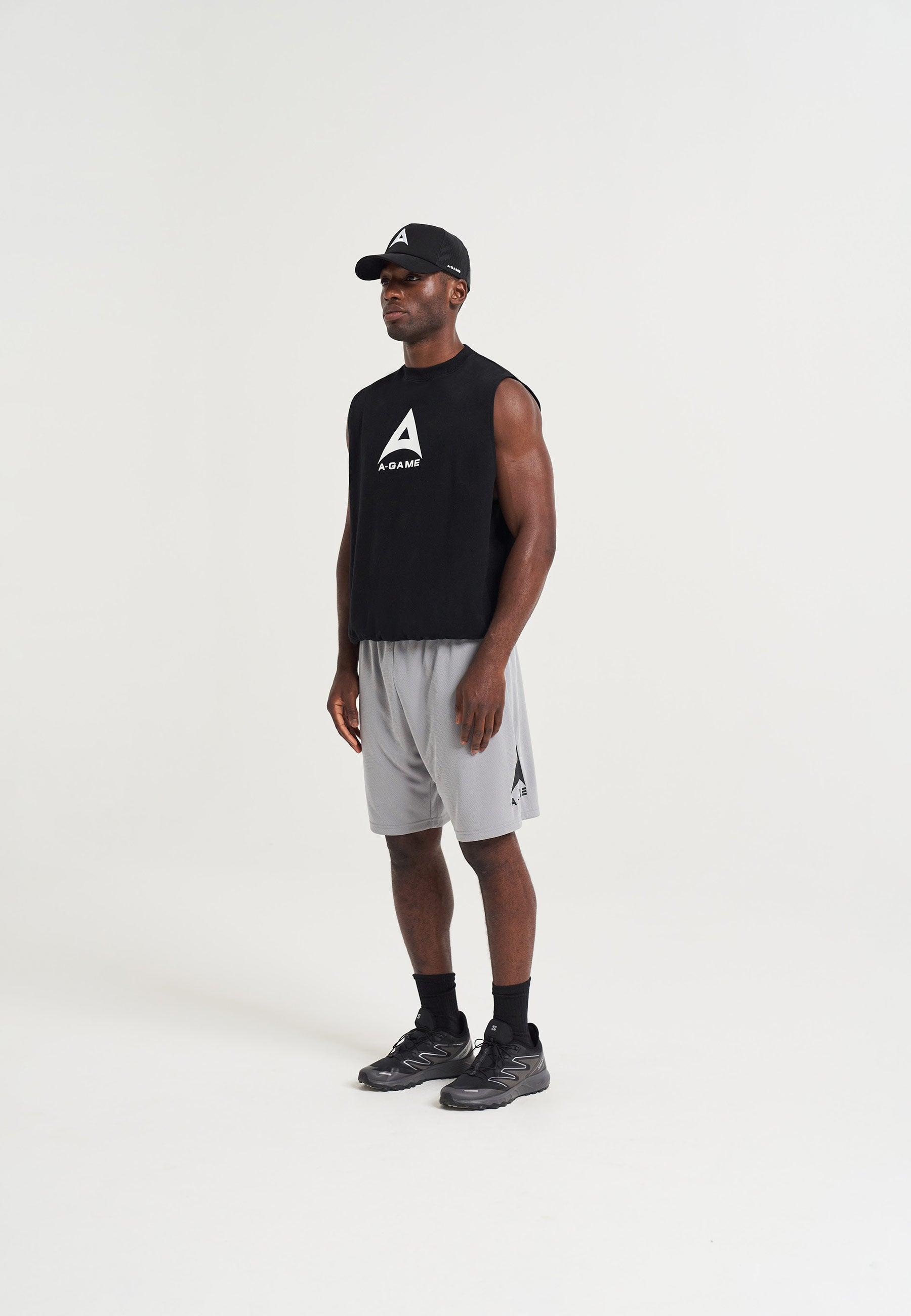 Cappellino da allenamento in rete unisex A-Game - nero