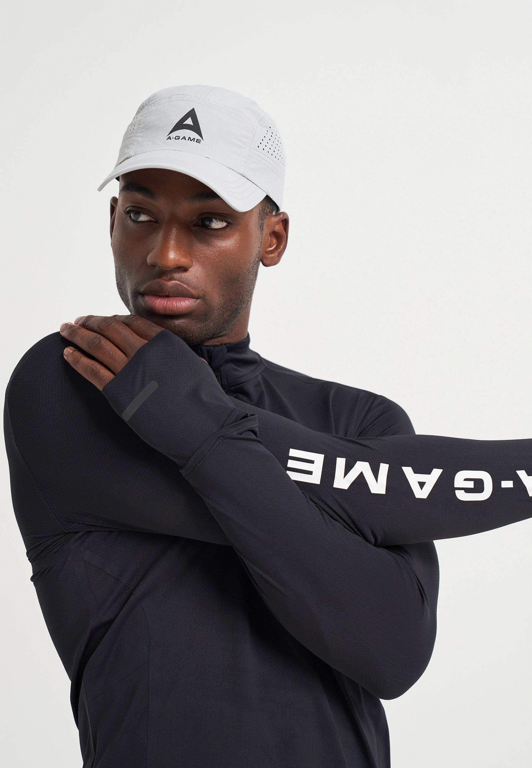 Cappellino da corsa unisex A-Game Performance - grigio