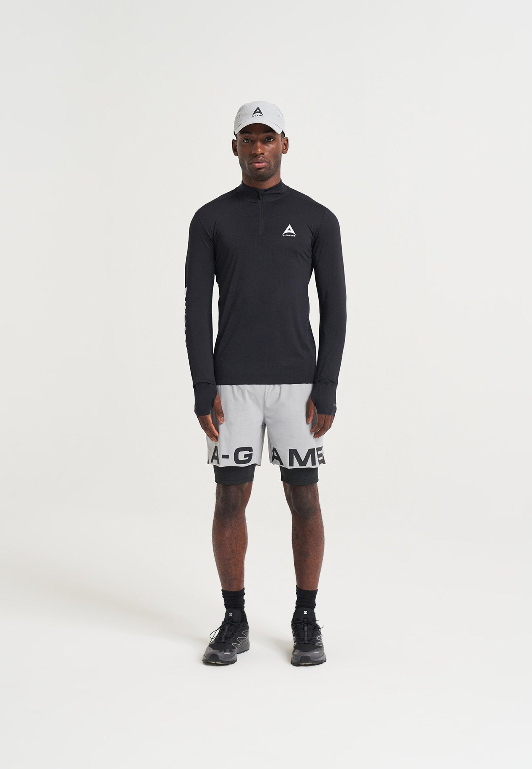 Cappellino da corsa unisex A-Game Performance - grigio
