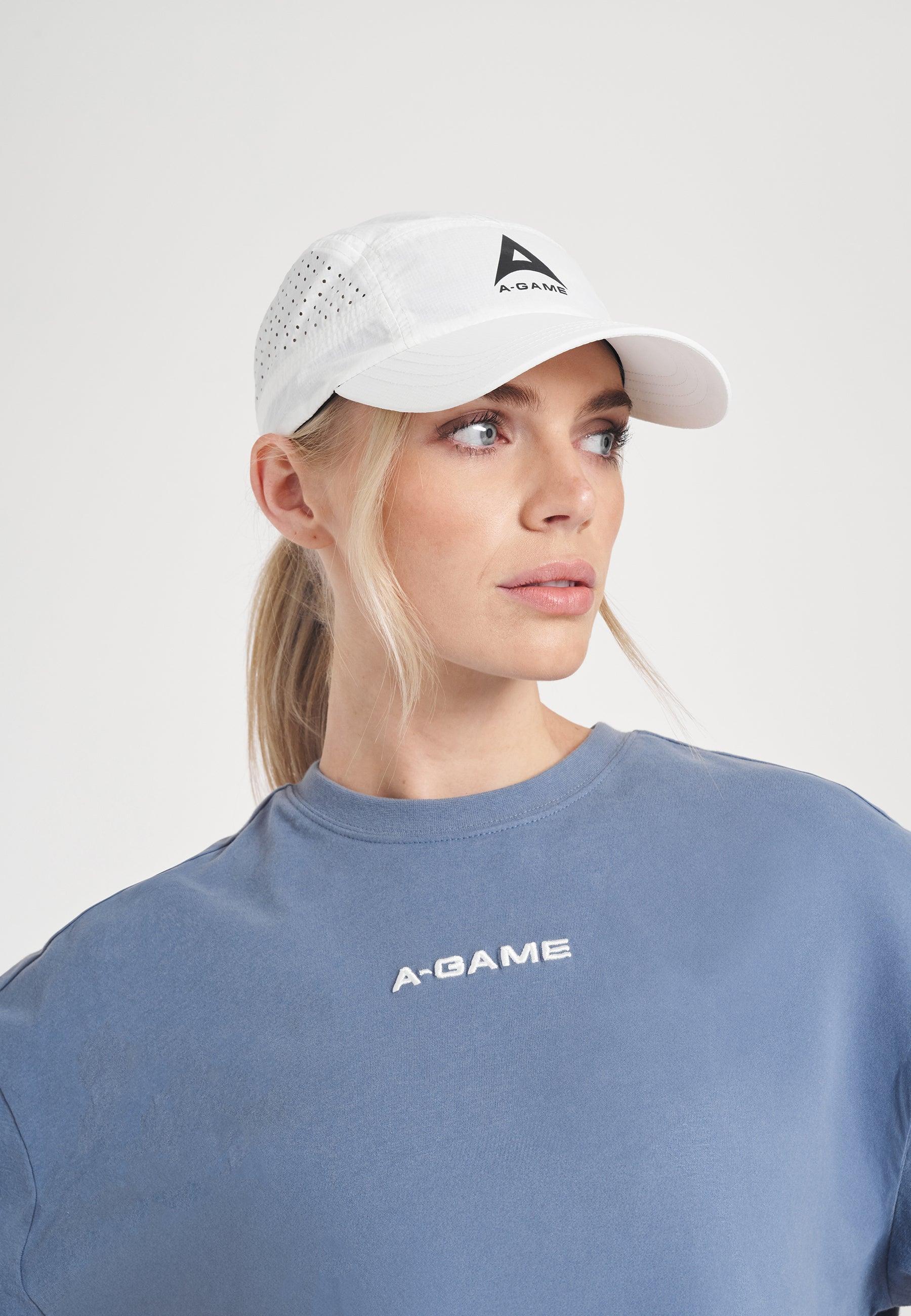 Cappellino da corsa unisex A-Game Performance - bianco