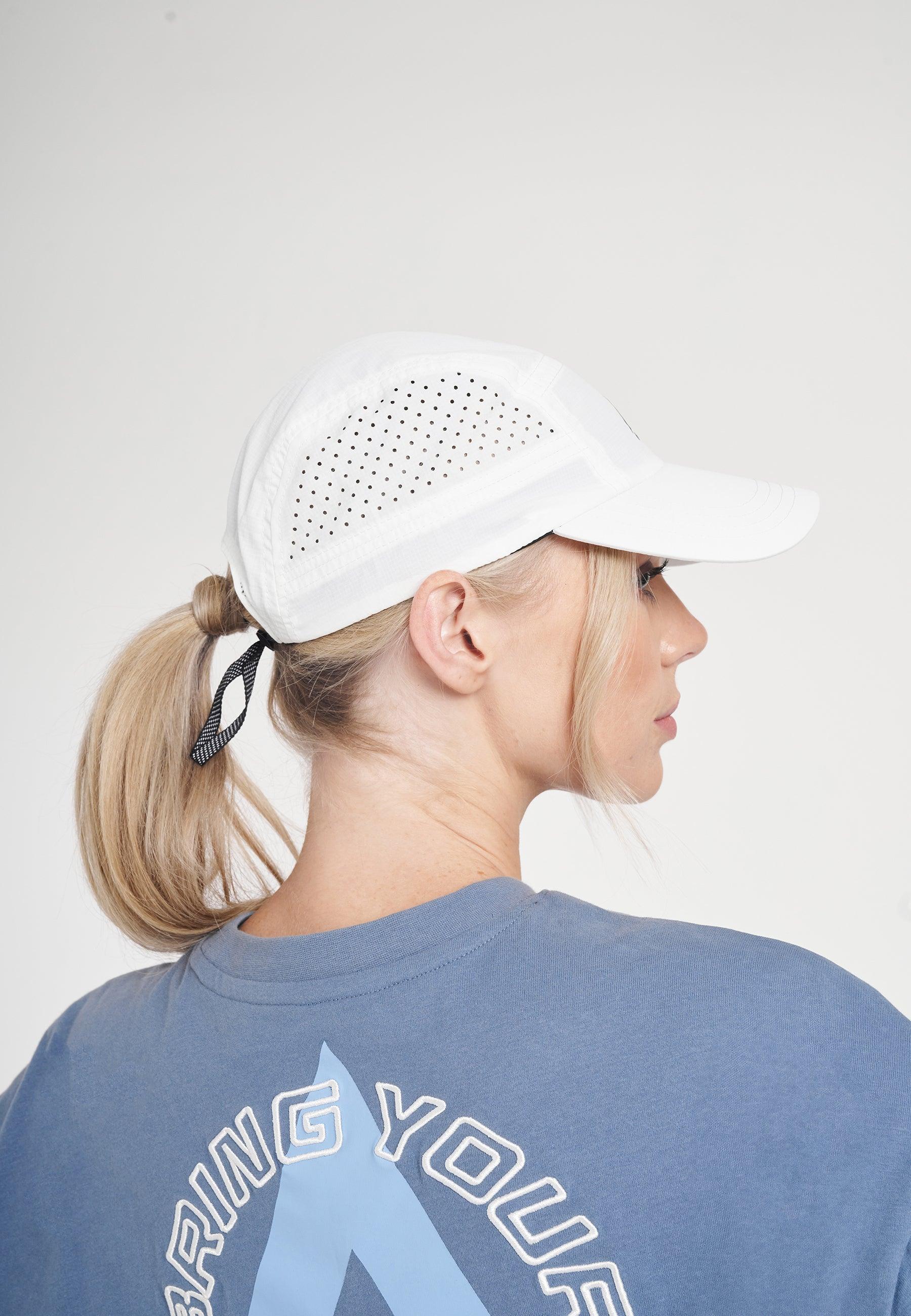 Cappellino da corsa unisex A-Game Performance - bianco