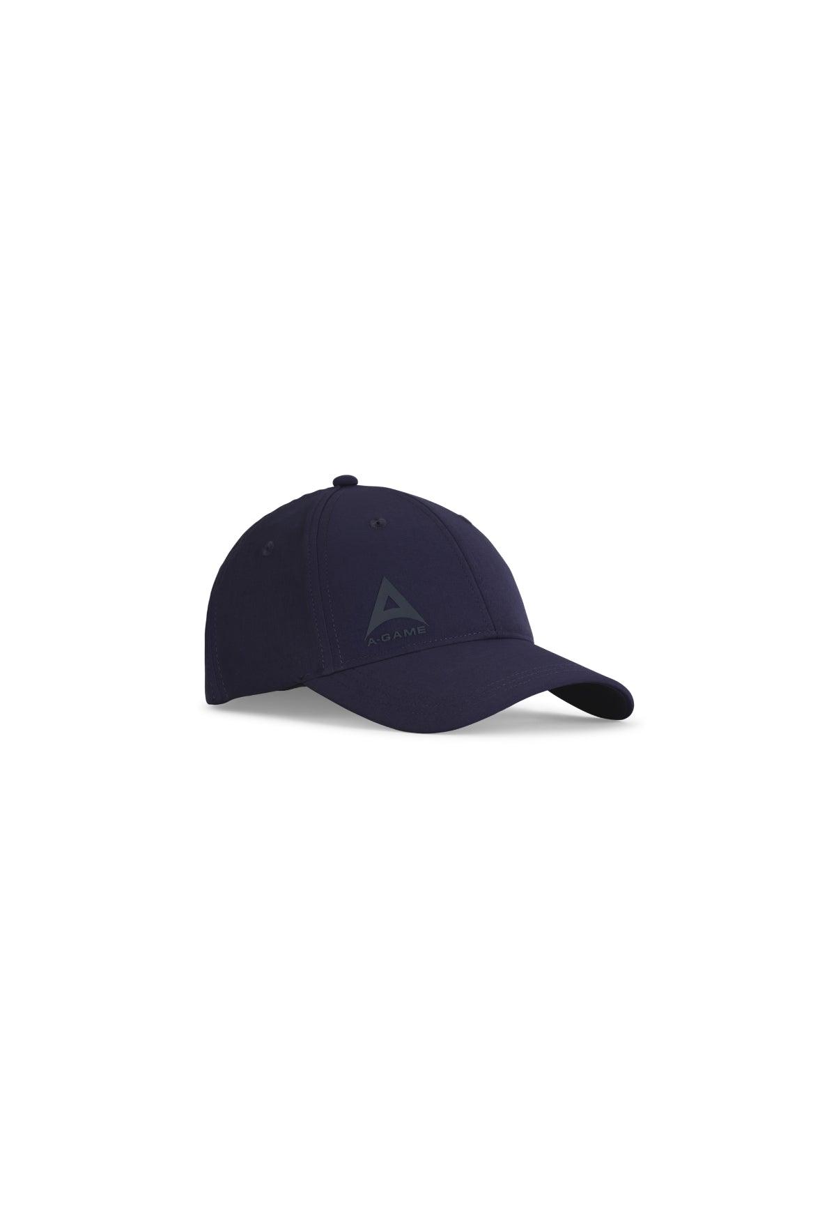 Cappellino da allenamento unisex A-Game resistente alla doccia - blu scuro
