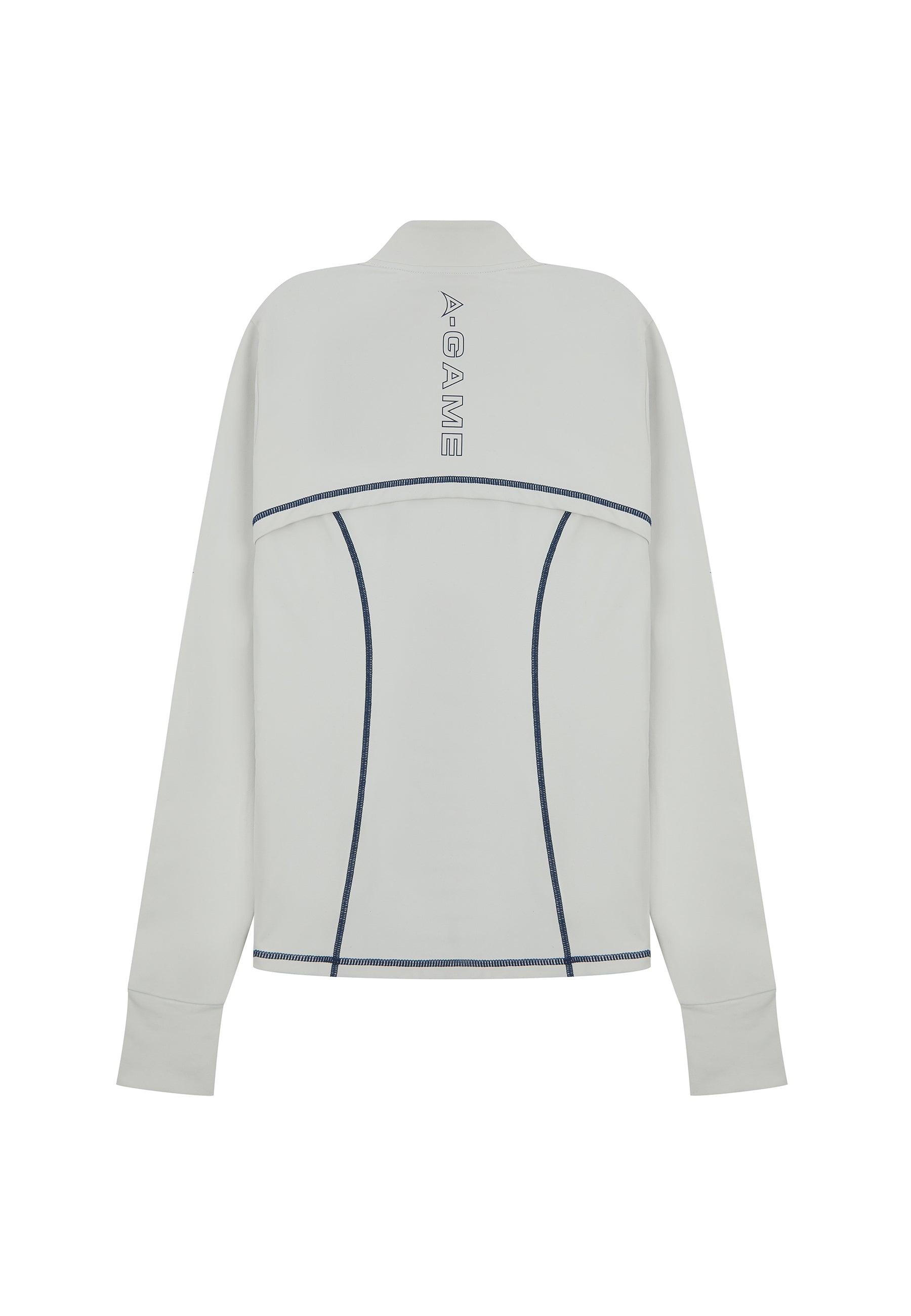 Pile termico aderente A-Game da donna - Grigio