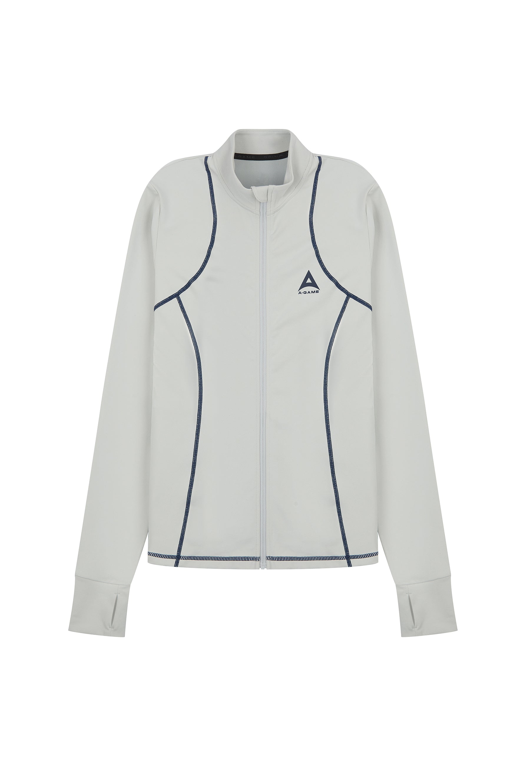 Pile termico aderente A-Game da donna - Grigio