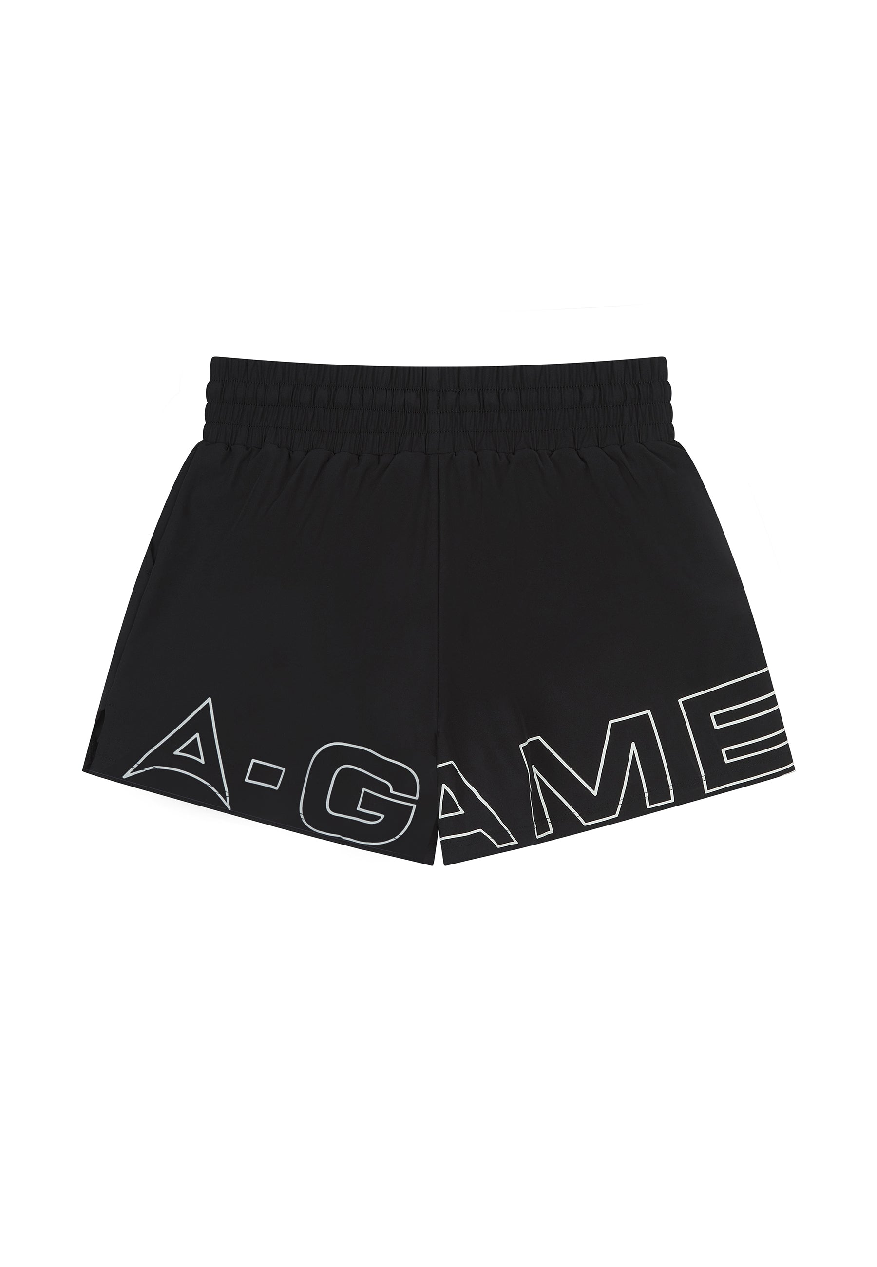 SHORT DE COUREUR D'ENTRAÎNEMENT A-GAME POUR FEMME - NOIR