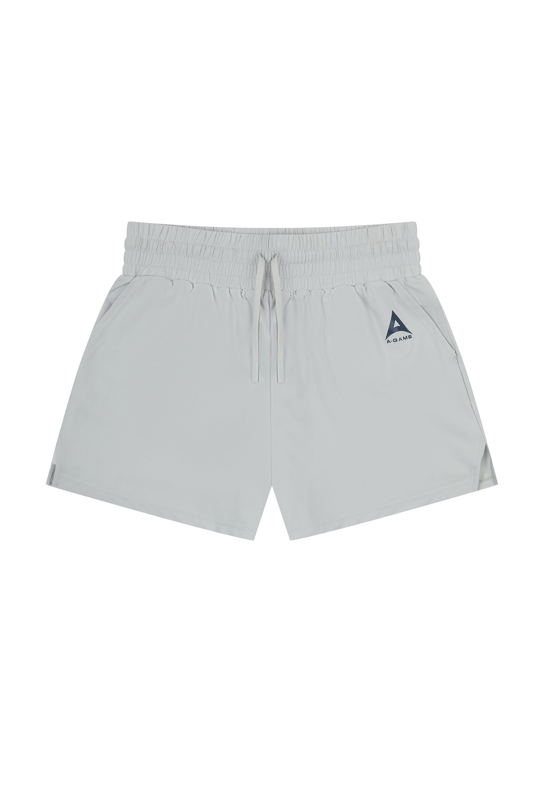 Pantaloncini runner da allenamento A-Game da donna - grigi