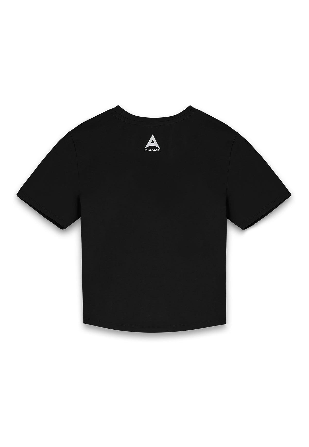 Maglia a maniche corte A-Game Bring Your A Game da donna - Nera