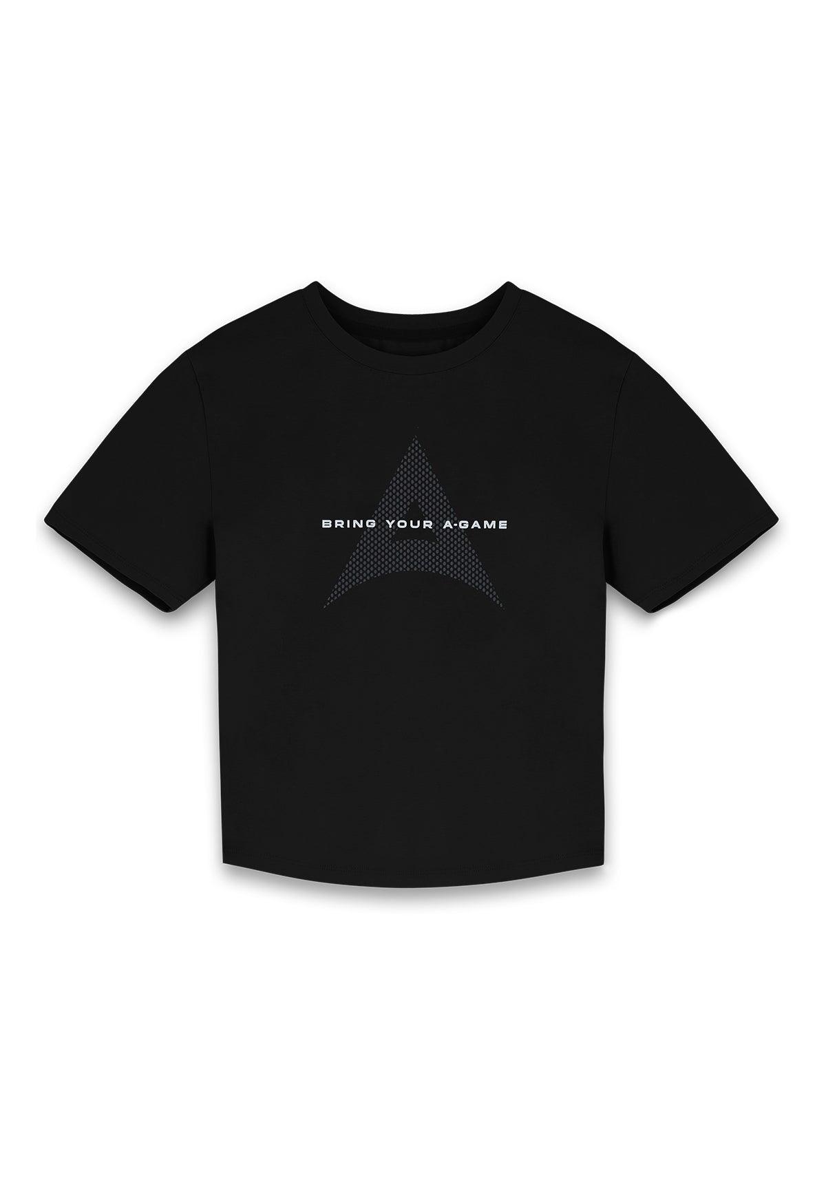 Maglia a maniche corte A-Game Bring Your A Game da donna - Nera