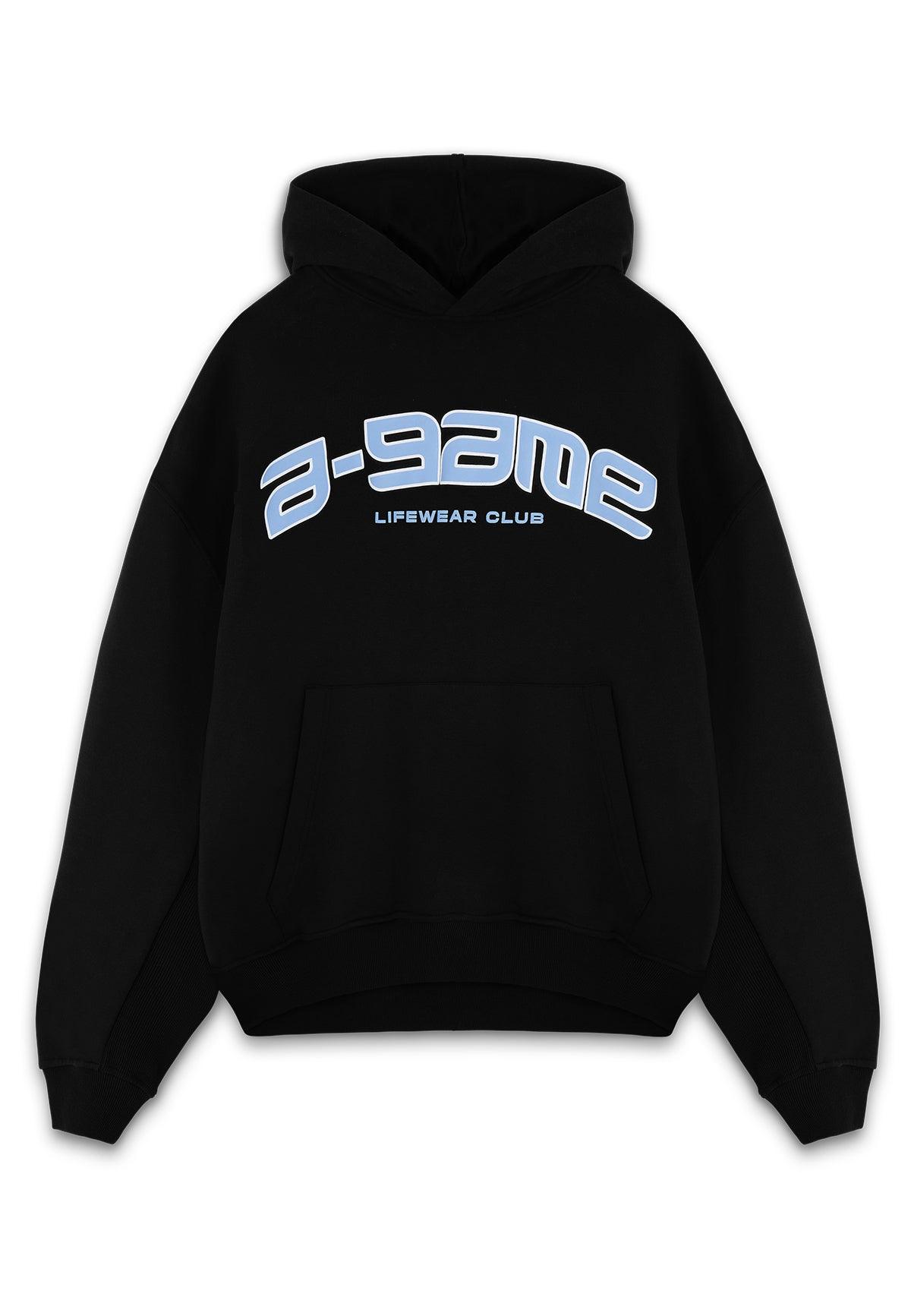 Felpa con cappuccio grafica con logo A-Game Rotate da donna - Nera