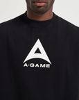 SWEAT-SHIRT SANS MANCHES GRAPHIQUE POUR HOMMES BRING YOUR A-GAME - NOIR