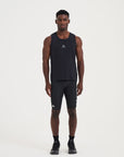 MENS A-GAME MESH TRAINING VEST - BLACK