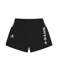 MENS A-GAME TRAINING SHORTS - BLACK/WHITE