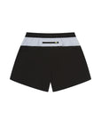 MENS A-GAME TRAINING SHORTS - BLACK/WHITE