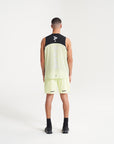 MENS A-GAME MESH TRAINING VEST - LIME/BLACK