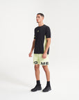 T-shirt d'entraînement A-Game Performance pour hommes - Noir/Lime