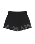 Pantaloncini runner da allenamento A-Game da donna - neri