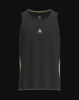 MENS A-GAME MESH TRAINING VEST - LIME/BLACK